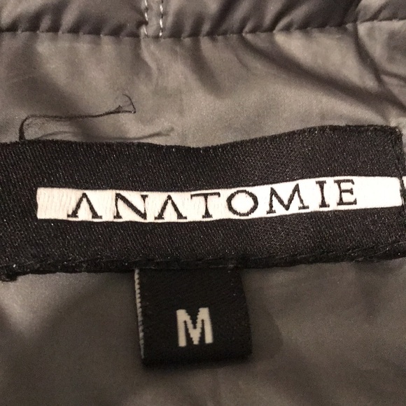 Anatomie Vest Womens Medium Gray Quilted Full Zip Lightweight Travel Jacket - Picture 8 of 9